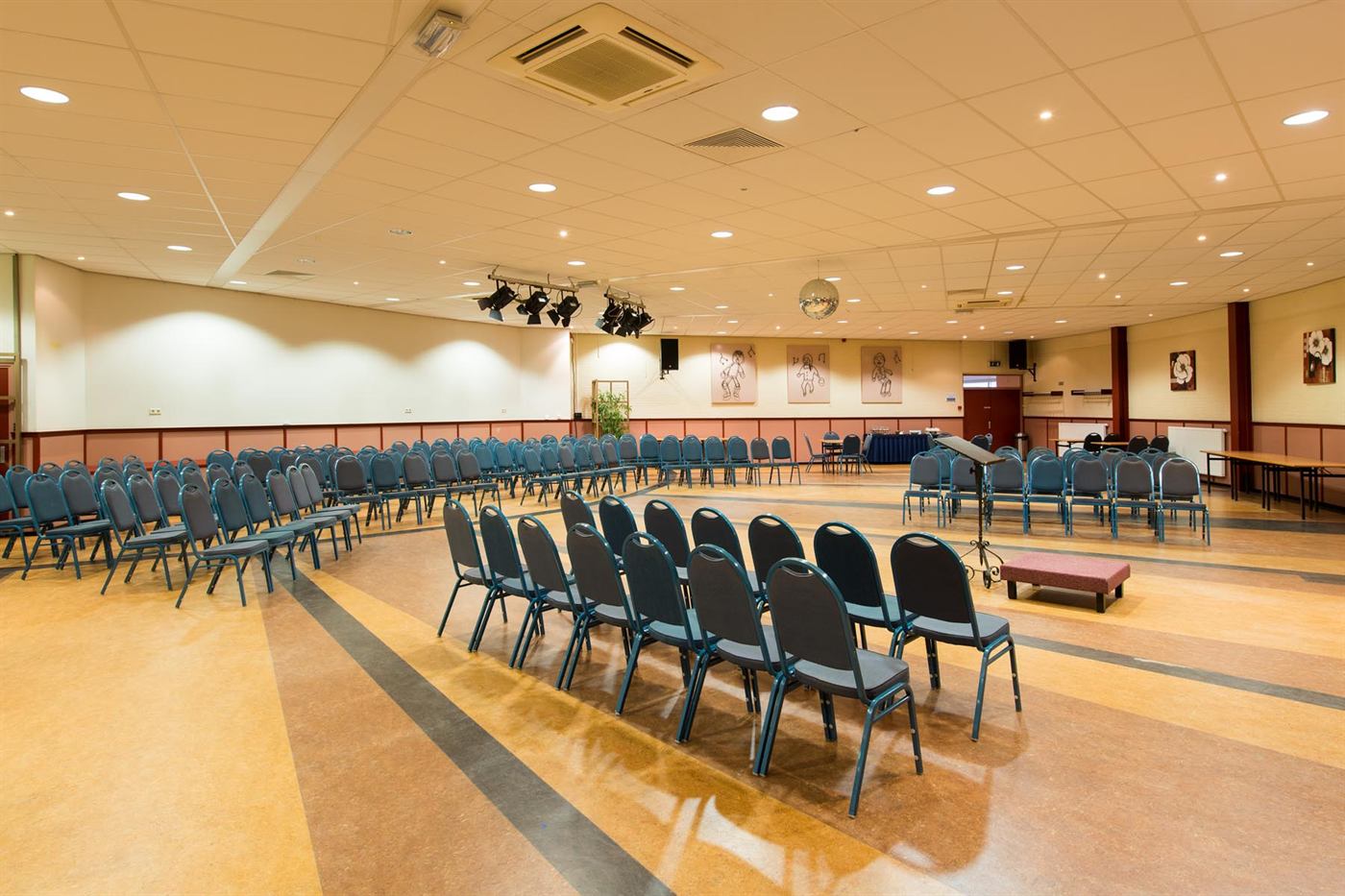 Vergaderzaal voor ledenvergaderingen